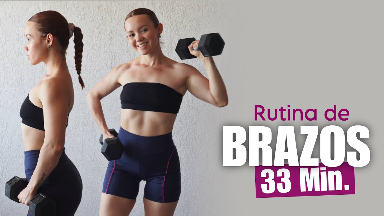 RUTINA DE BRAZOS | 33 MINÚTOS | CON MANCUERNAS