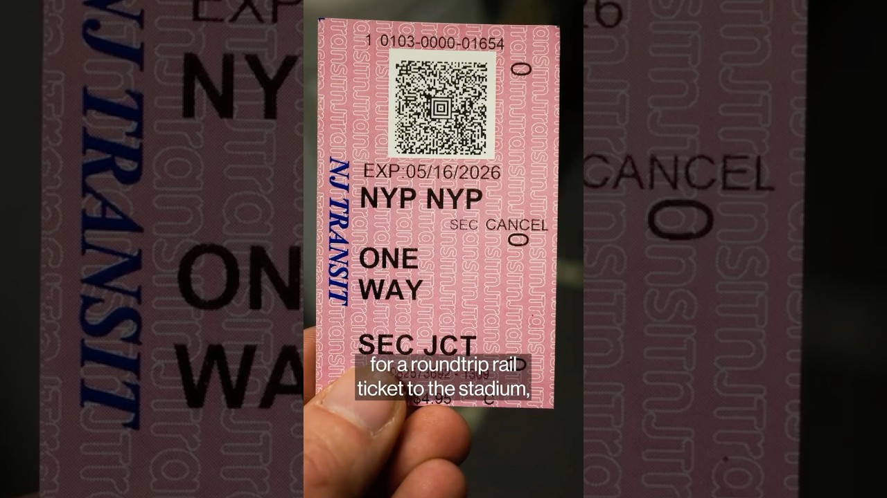 NJ Transit to Charge $150 to Take Train to World Cup Games at Metlife Stadium