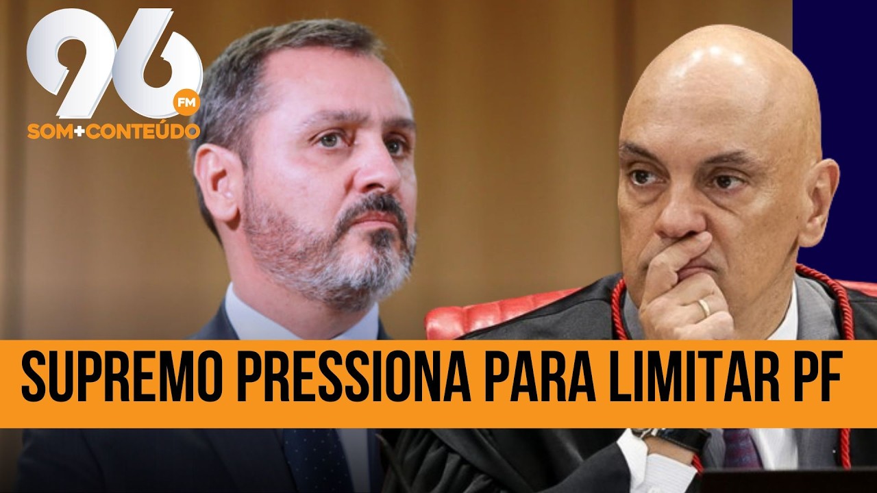 STF VAI PRA CIMA DA POLÍCIA FEDERAL APÓS 