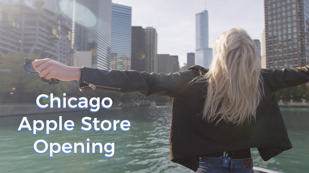 Apple Store Opening in CHICAGO! | Karlie Kloss