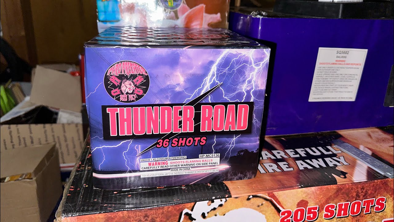 Thunder Road 36 shots - Pyro Predator