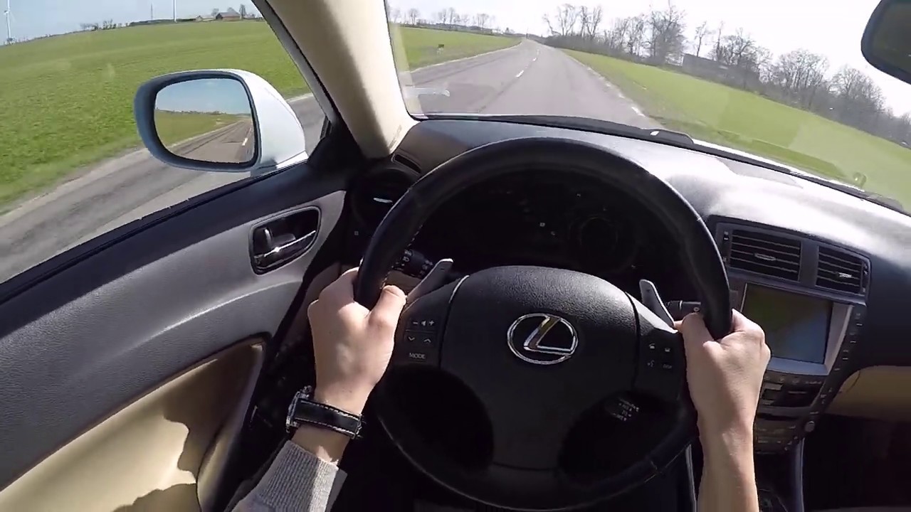 2006-2013 Lexus IS 250 XE20 Pov drive Test drive