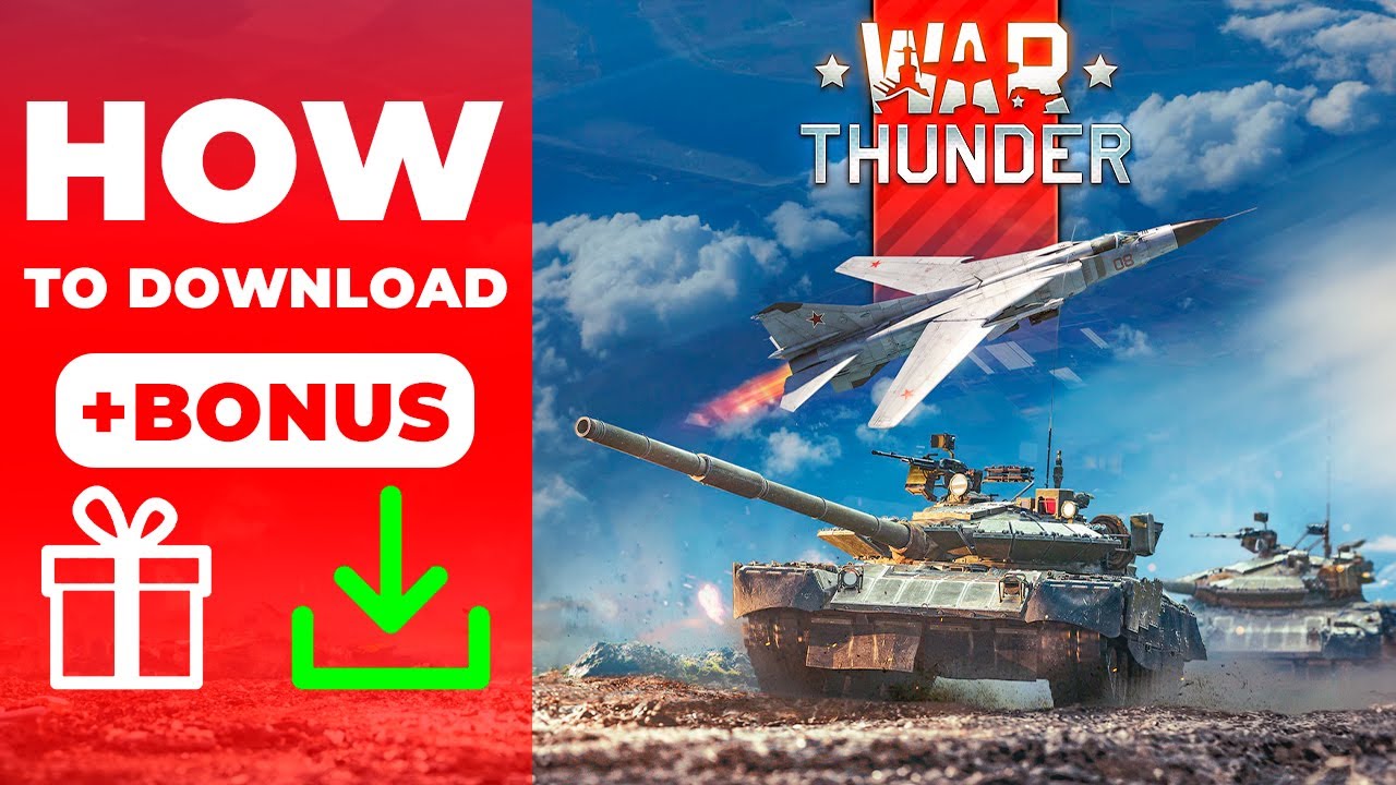 How to download War Thunder🎁Exclusive Bonuses⚡Size PC requirements⚡Play for free