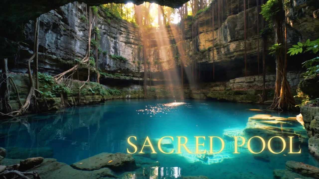 Sacred Pool — Hidden Cenote Sounds for Sleep & Relaxation | 30 Minutes
