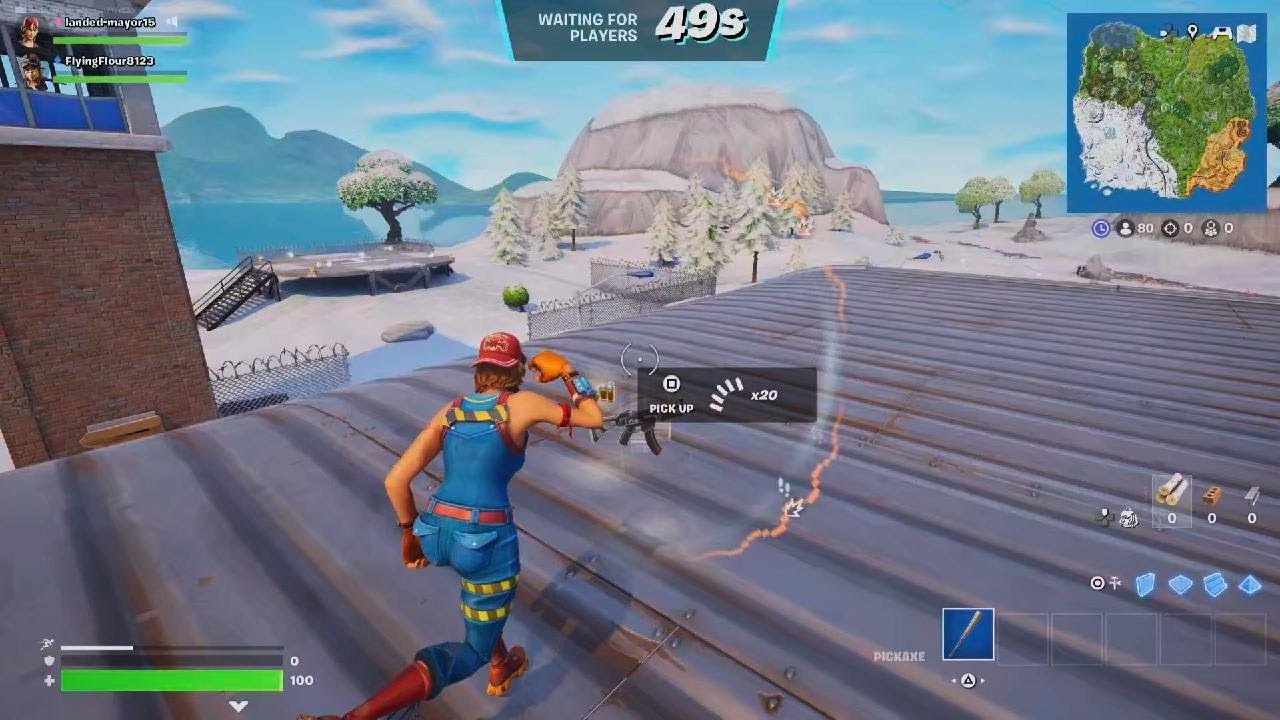 Fortnite met INFINITY BLADE