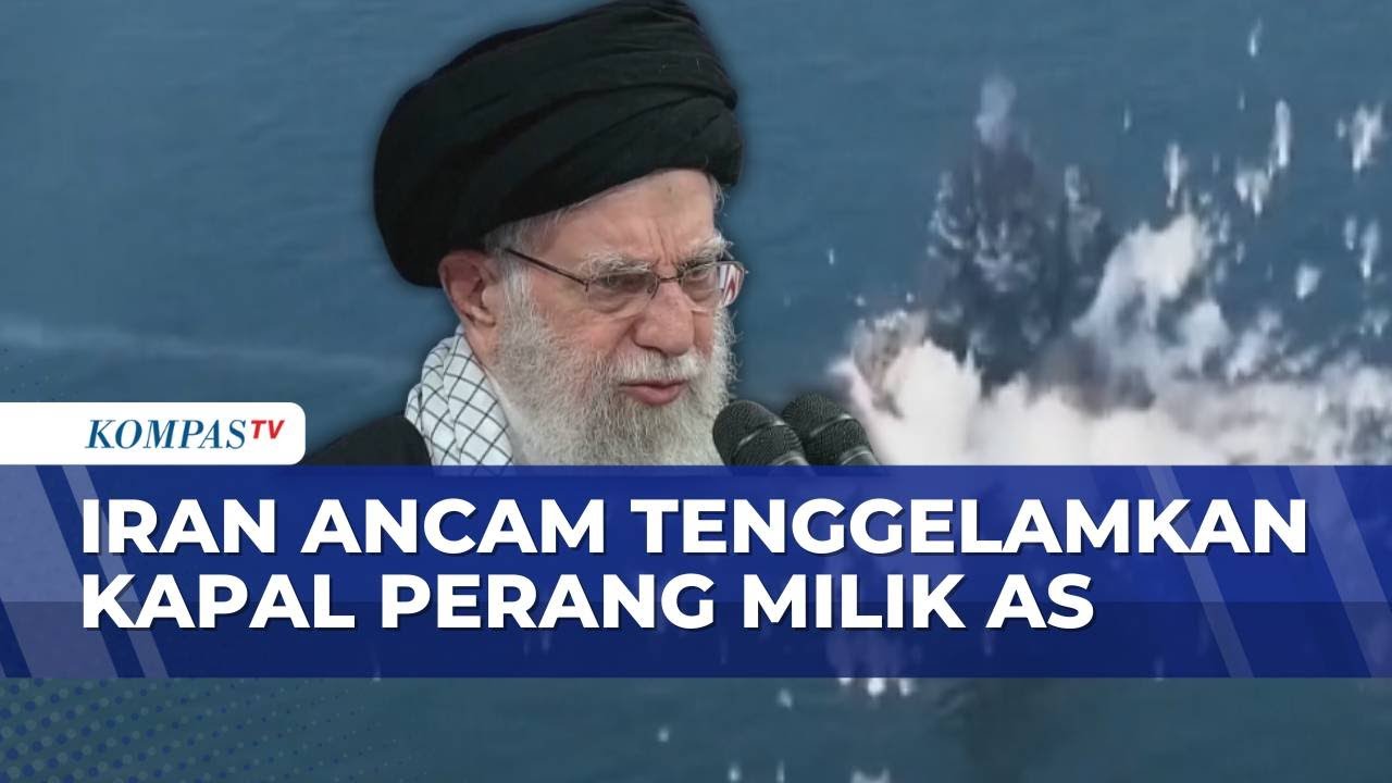 Iran Ancam Balik AS! Khamenei Sebut Tenggelamkan Kapal Perang Amerika, Bantah Superioritas Trump