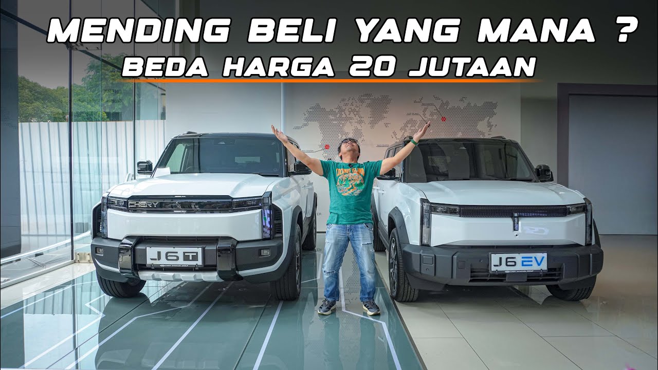 BEDA 20 JUTA, MENDING CHERY J6T ATAU J6 BIASA AJA⁉️