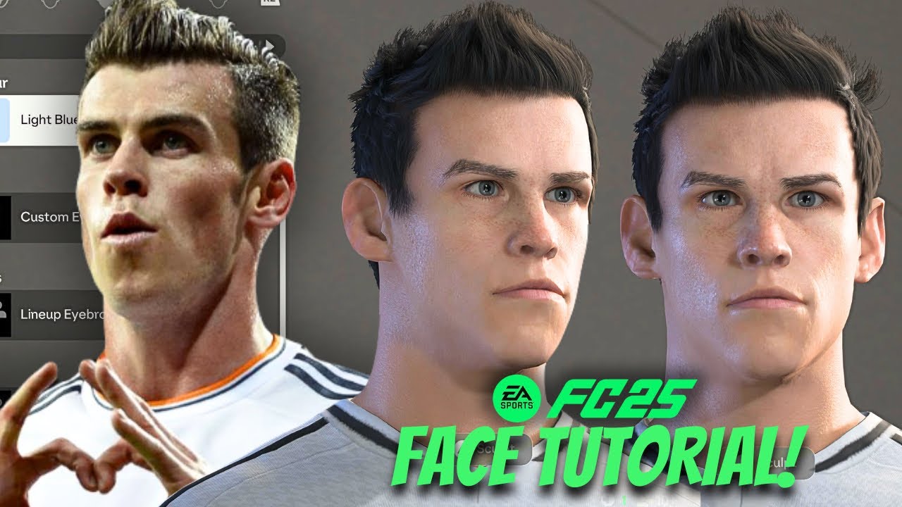 Как создать Гарета Бэйла в EA FC25