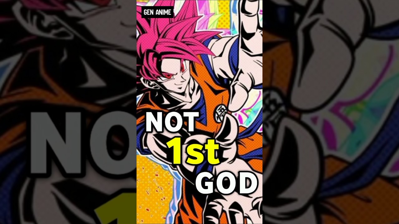 Who Was The First Super Saiyan God?? 🤔😱