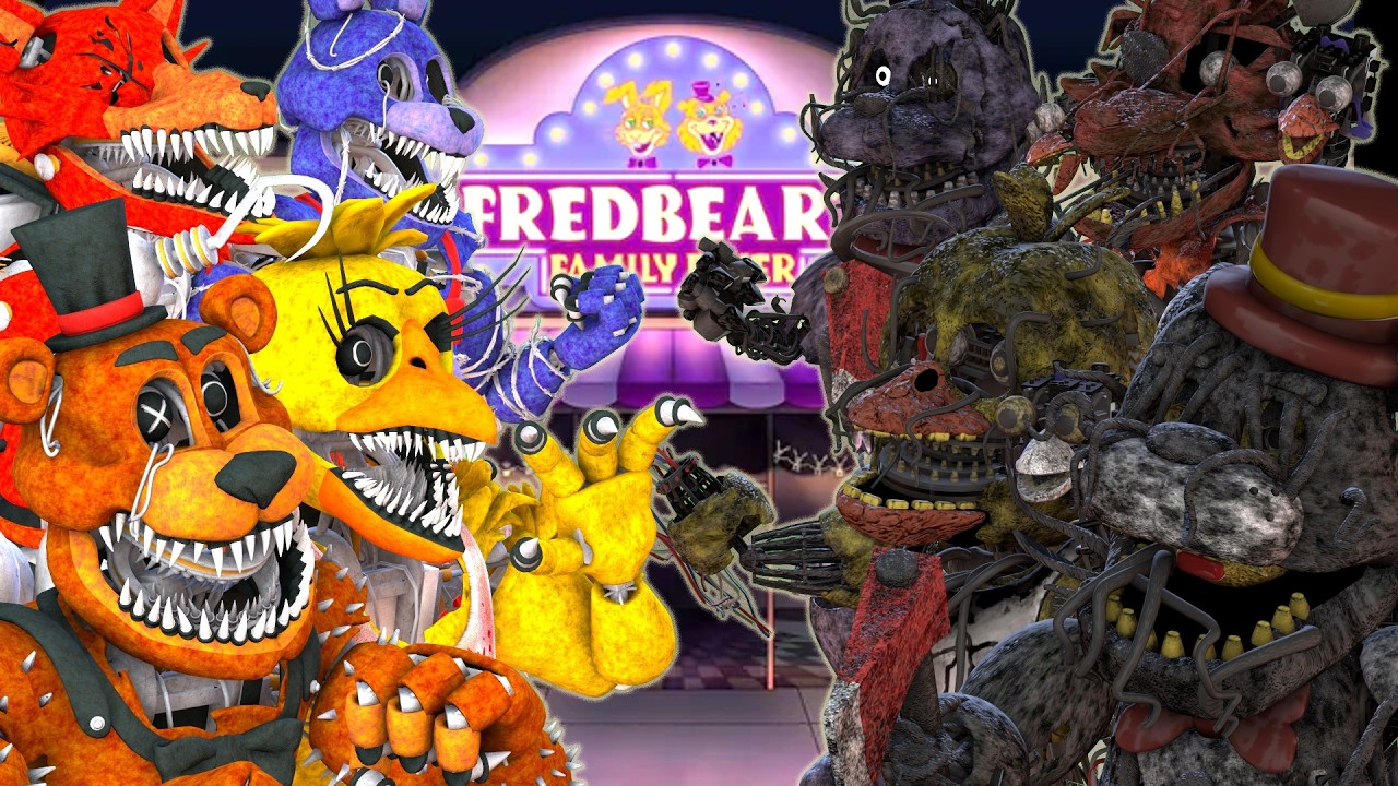 [SFM FNaF] Slasher vs Creepy Animatronics