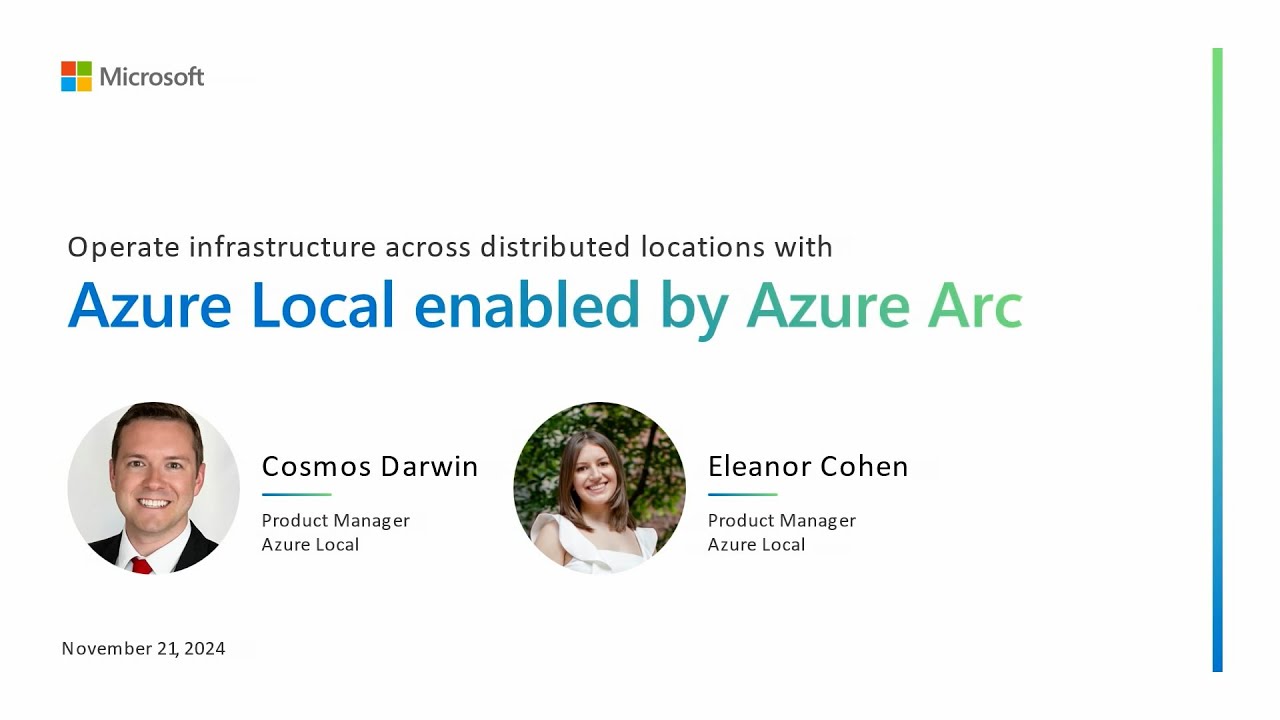 Operate infrastructure across distributed locations with Azure Arc | BRK214