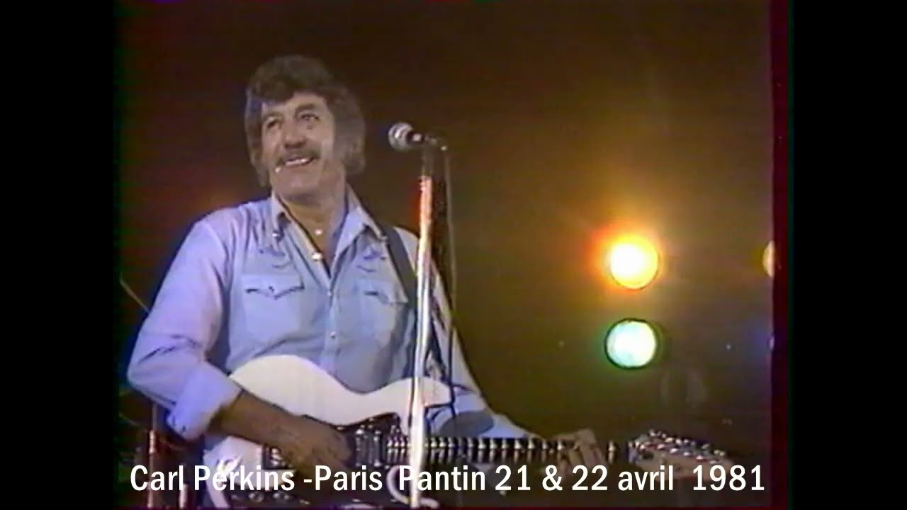 Carl Perkins Paris Pantin 21 & 22 avril 1981