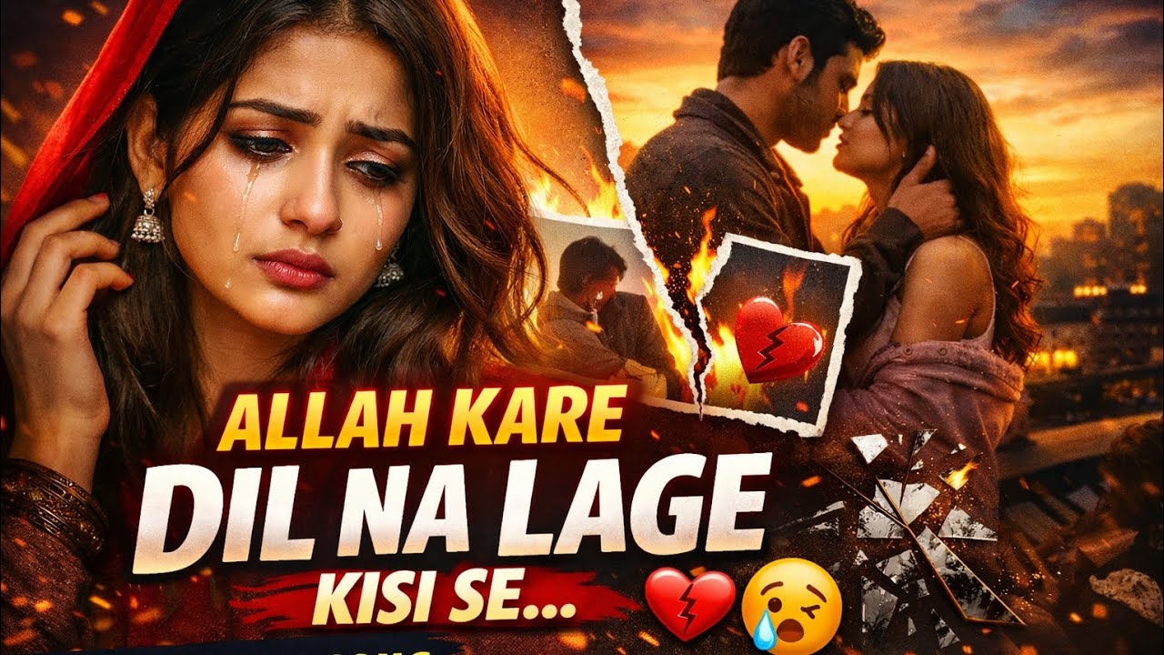 Allah Kare Dil Na Lage Kisi Se 💔 | Heart Touching Sad Song 