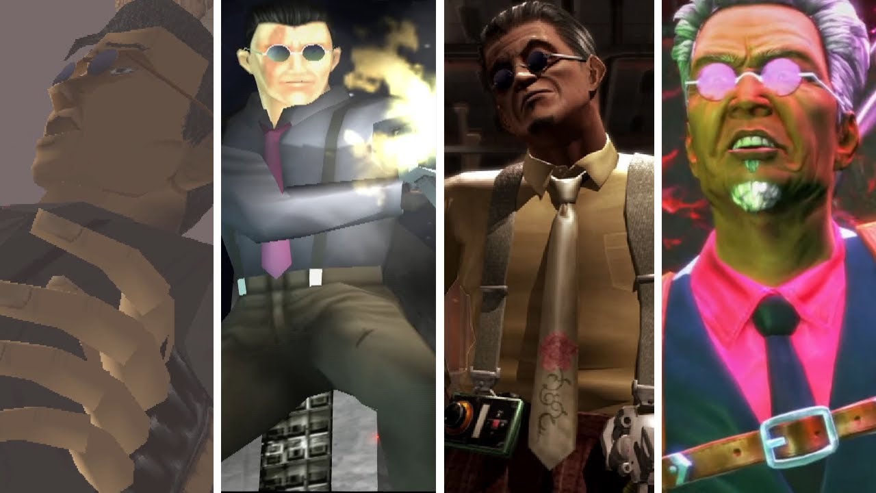 Evolution Of WILD DOG Fights In TIME CRISIS 1995-2015 (No Damage)