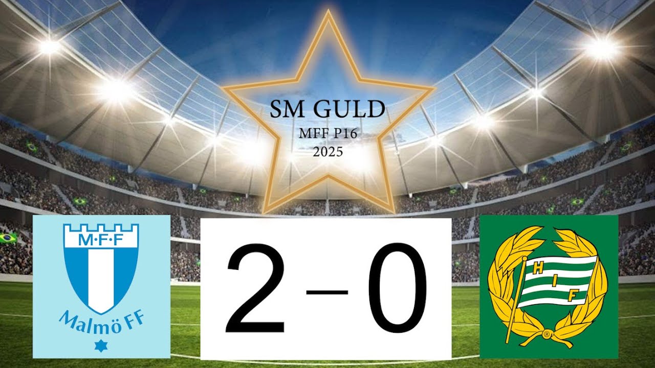 Malmö FF - Hammarby IF  (2-0) SM-FINAL P16 2025