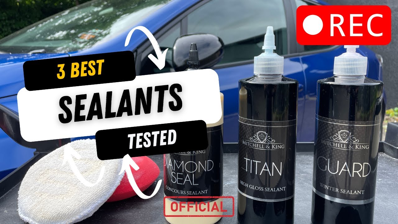 Our 3 Best Liquid Sealants and Waxes. Test and Review Video with owner, John. Mitchell and King