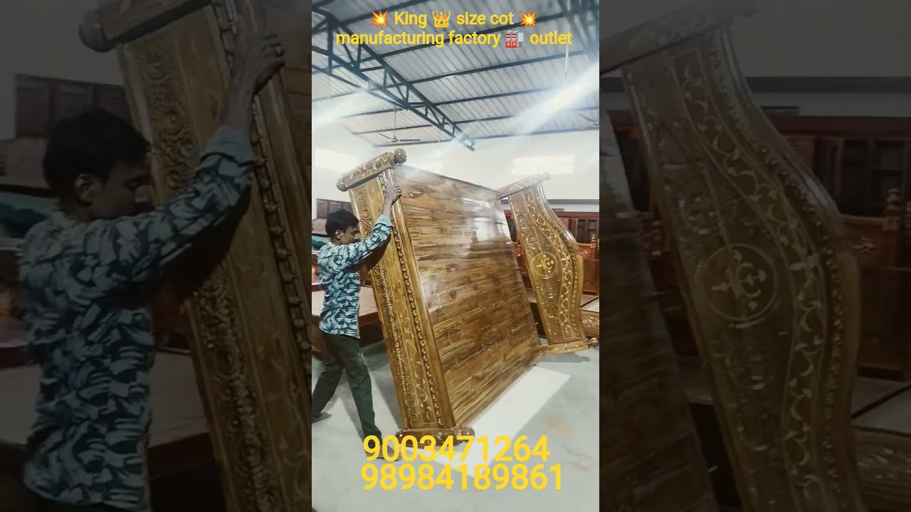 💥 king 👑 size cot 💥 manufacturing factory 🏭 outlet Teak wood customized cheapest price combo offer 💥