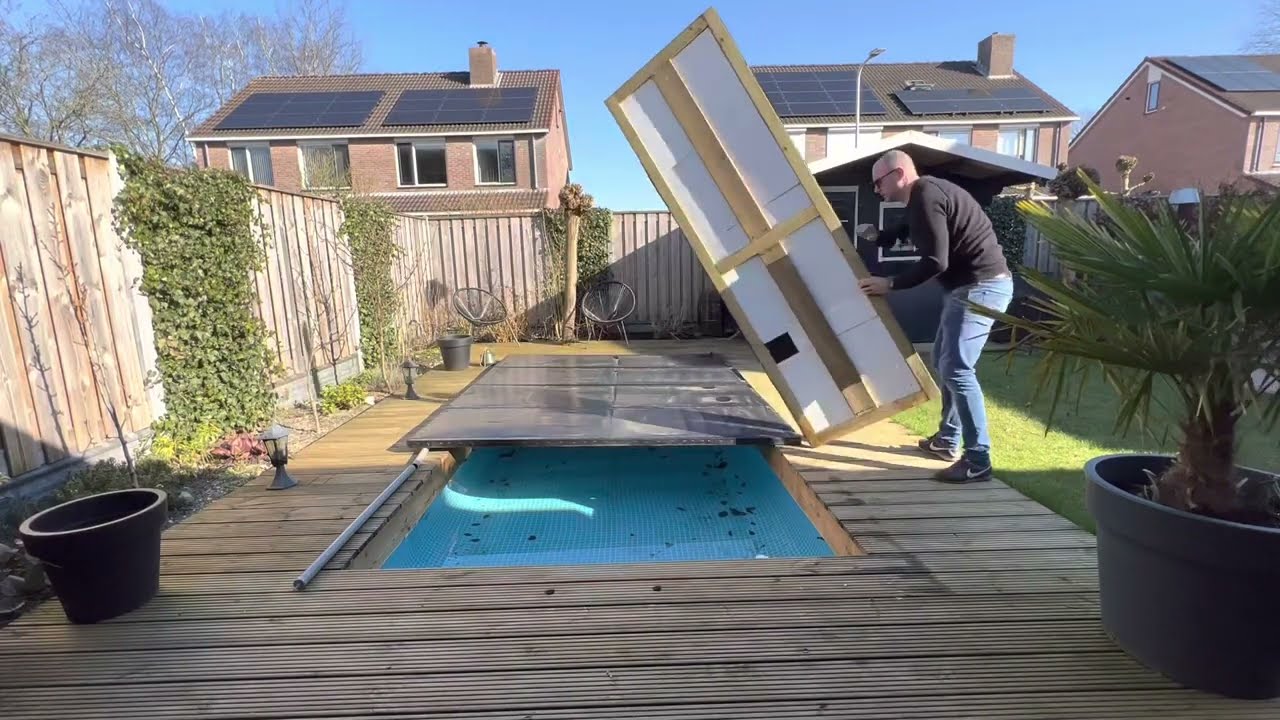 Zwembad opstarten na de winter deel 1