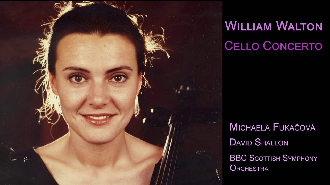 William Walton Cello Concerto - live recording BBC & Fukačová