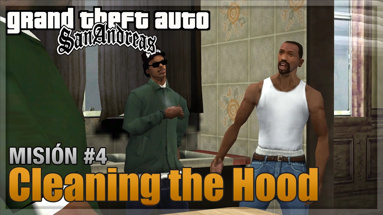 GTA San Andreas - Misión #4 - Cleaning the Hood (Español - 1080p 60fps)