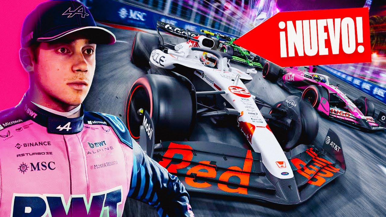 ¡COLAPINTO YA ESTÁ EN F1 25! CONFIRMADO UN NUEVO MODO DE JUEGO Y LIVERIES