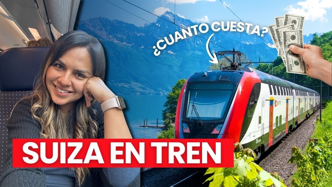 Esto cuesta viajar en tren en Suiza! | Swiss travel pass flex 🚂