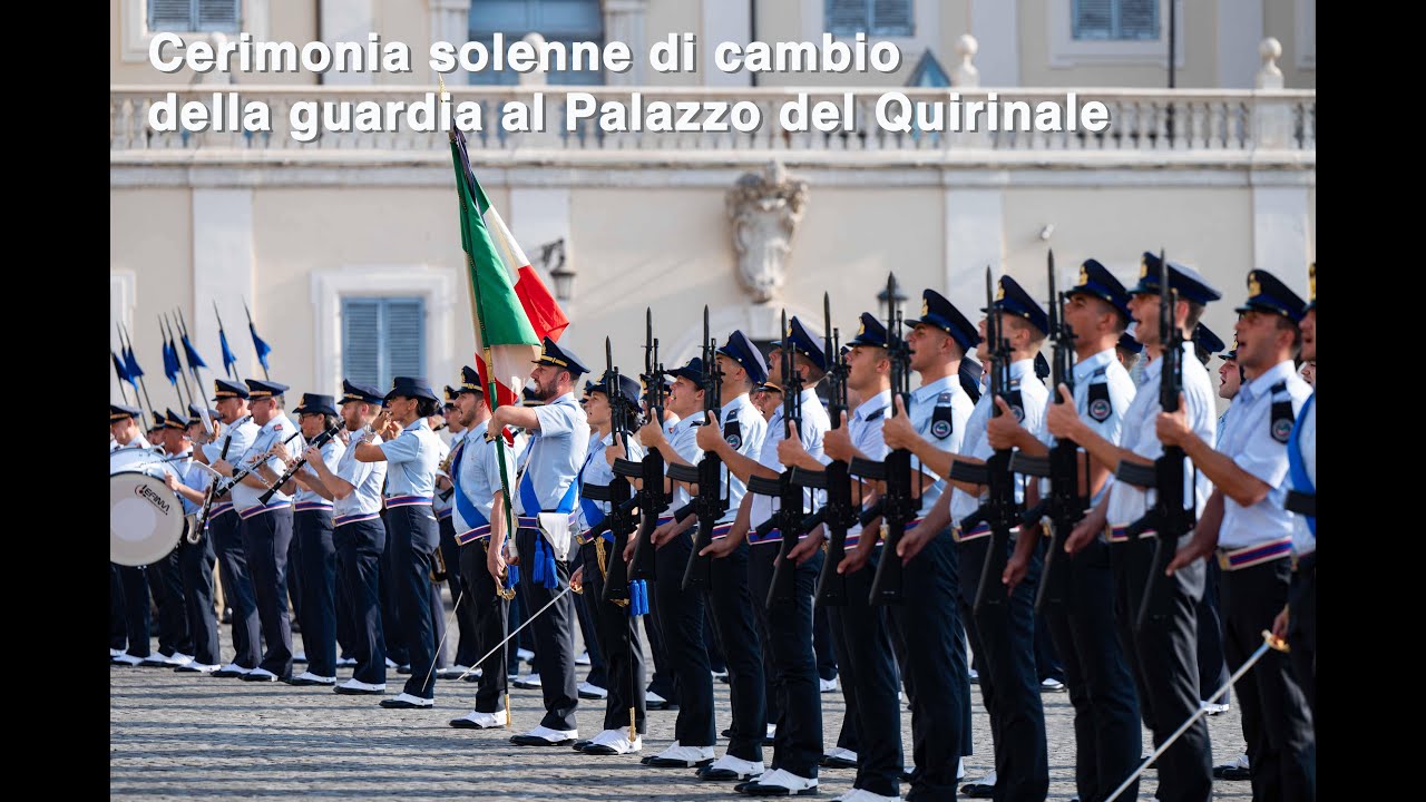 Cambio della guardia al Palazzo del Quirinale, Compagnia d'Onore dell'Aeronautica Militare