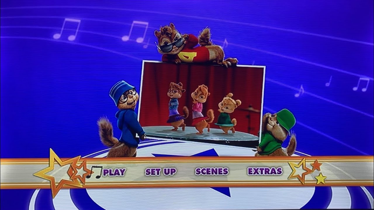 Alvin And The Chipmunks The Squeakquel (2009) - DVD Menu
