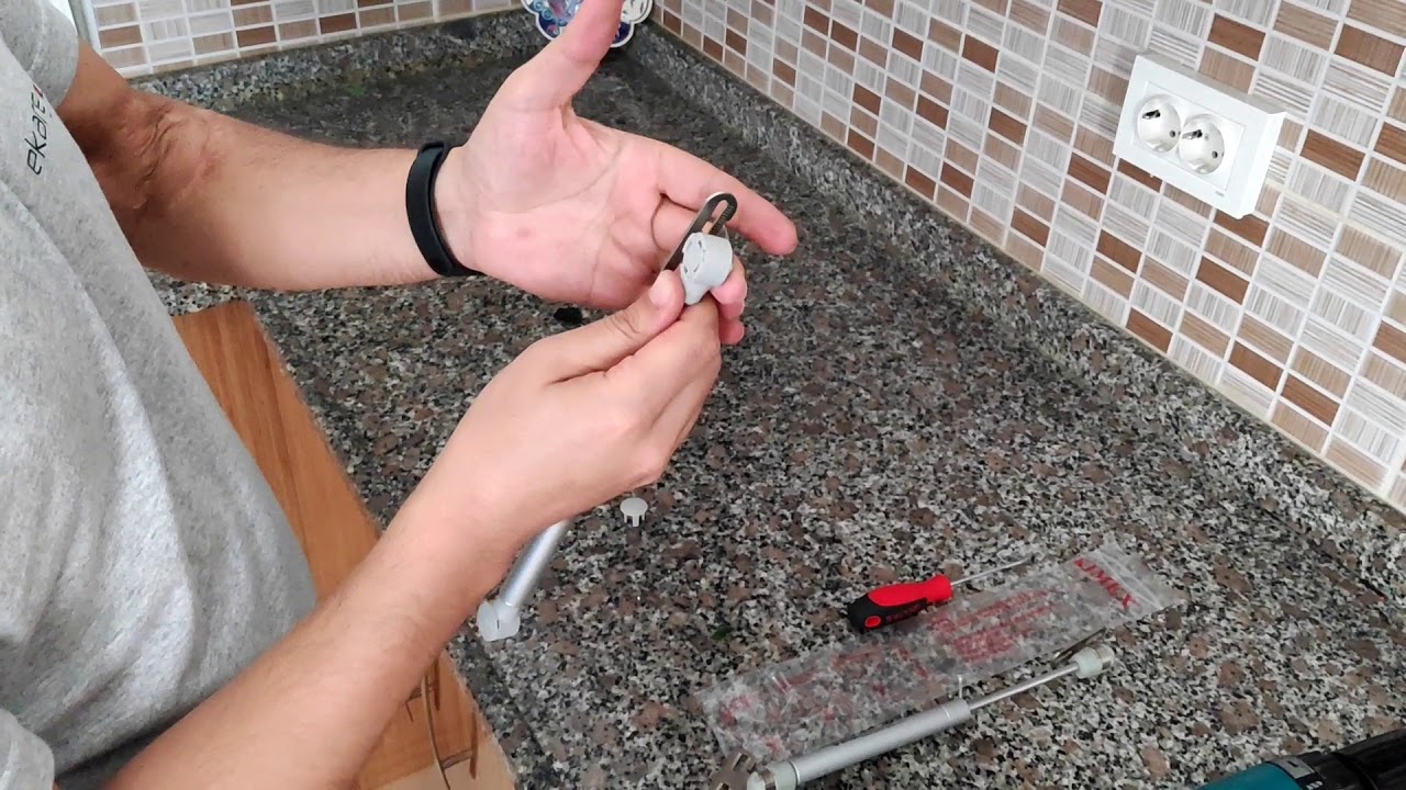 Gazlı piston (dolap kapak amortisörü) değişimi