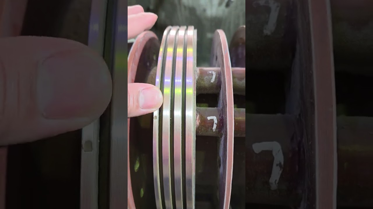 Slipring machining ang polishing