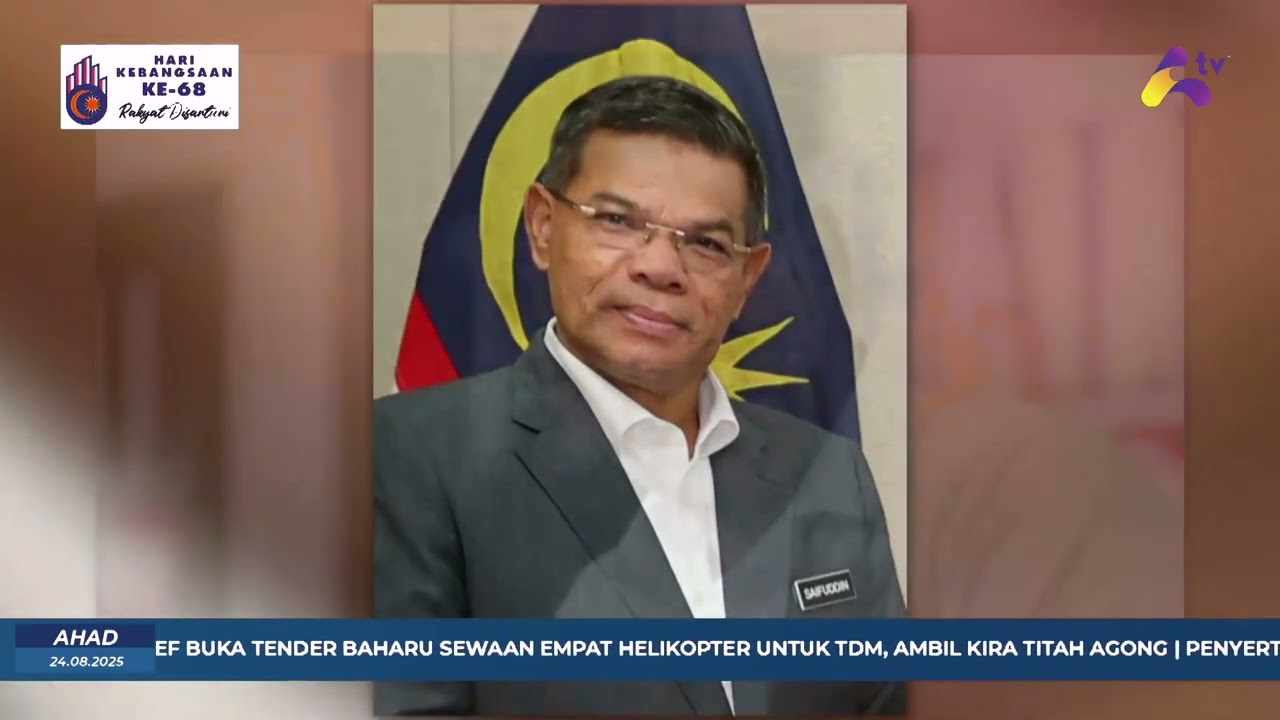 KALAH SAMAN FITNAH, SAIFUDDIN DITUNTUT MOHON MAAF TERBUKA