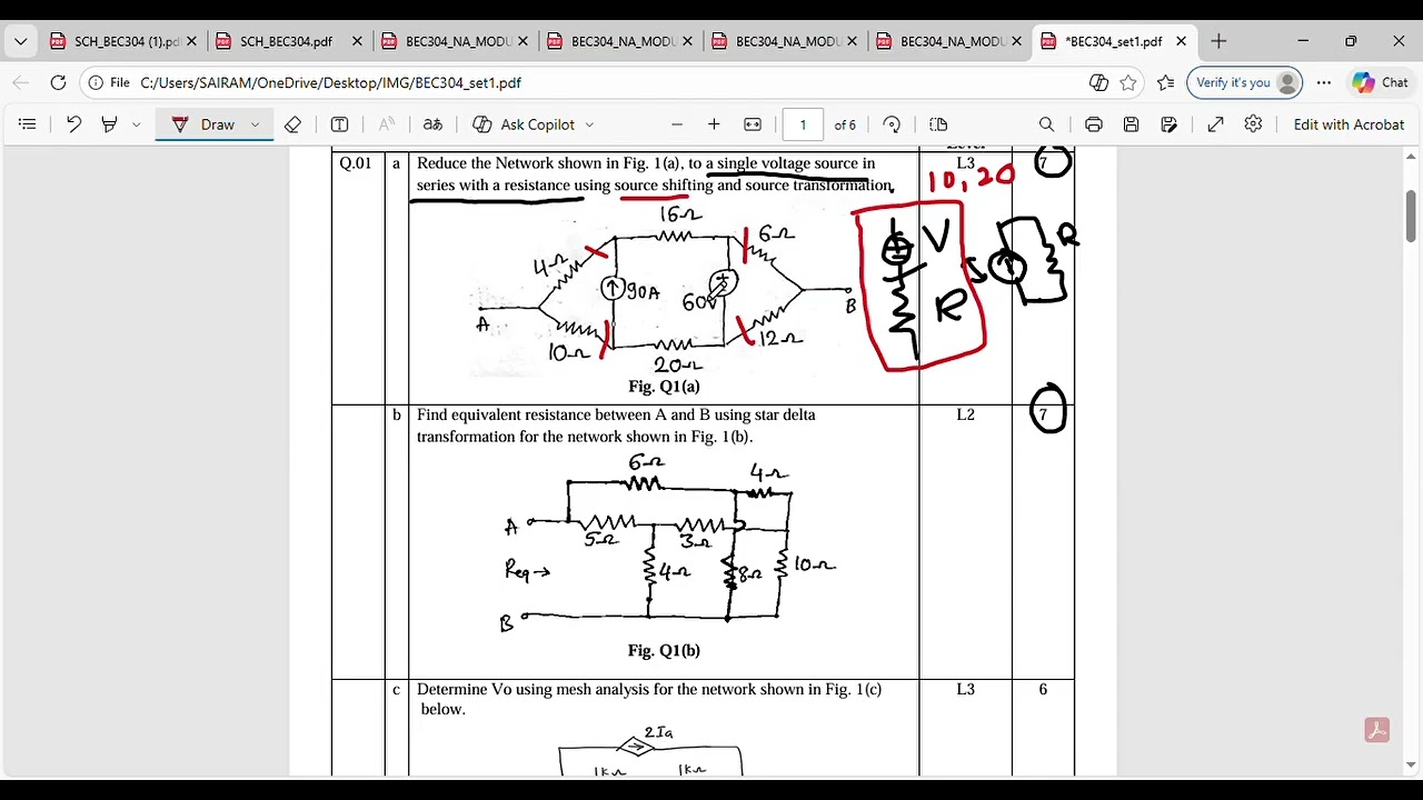 Network analysis important questions unlooked...