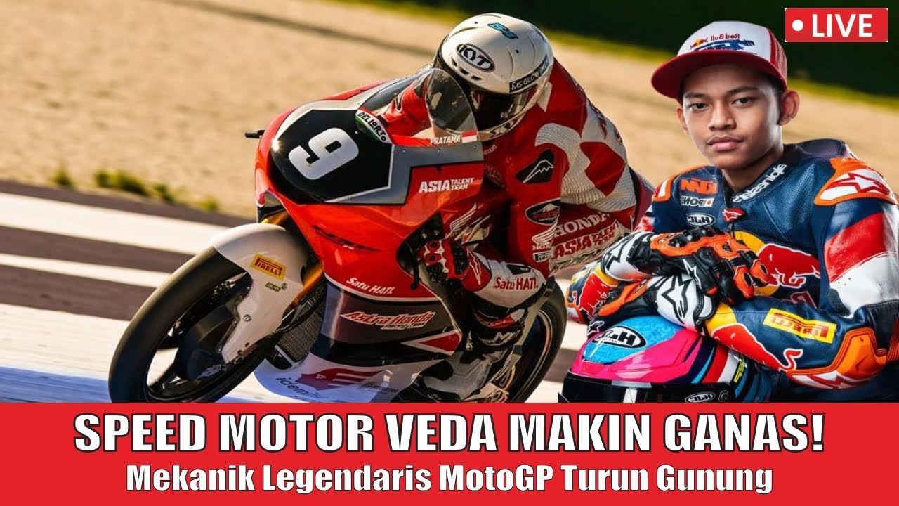 Gila‼️ Honda Rombak Motor Veda! Mekanik Legendaris Turun Tangan!