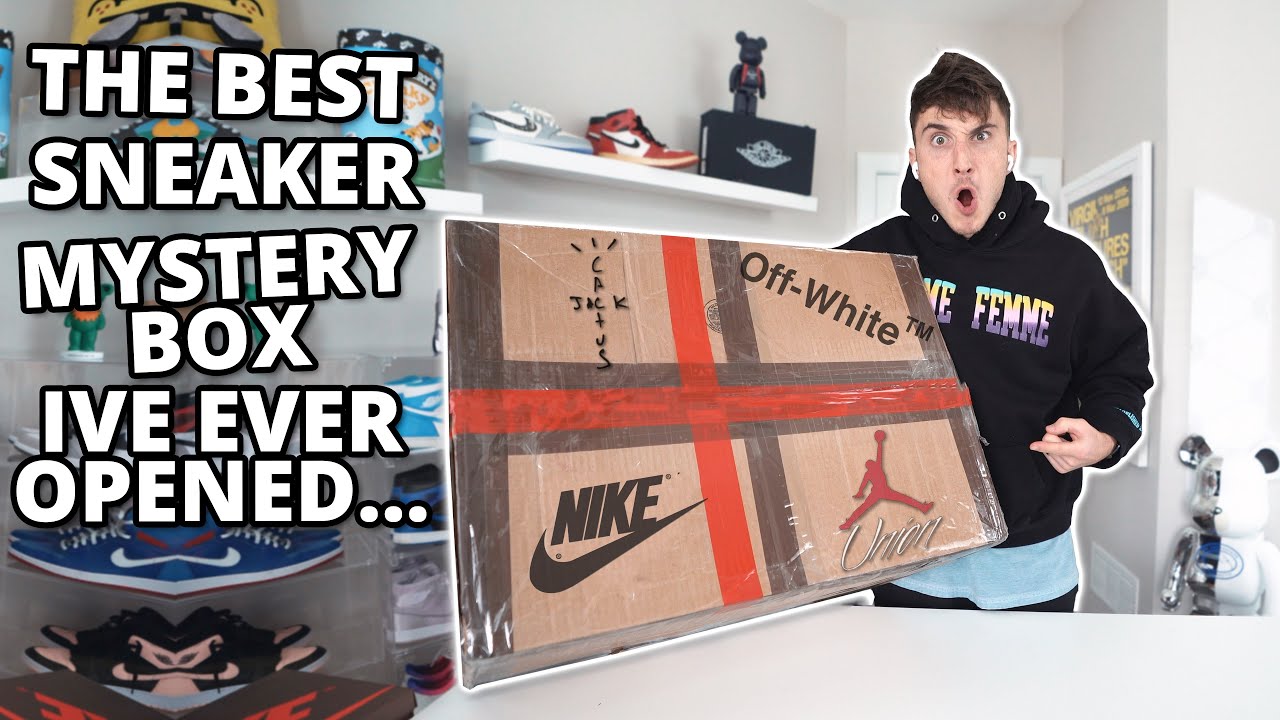 The Best Sneaker Mystery Box Ive Ever Unboxed.. ($12,000)