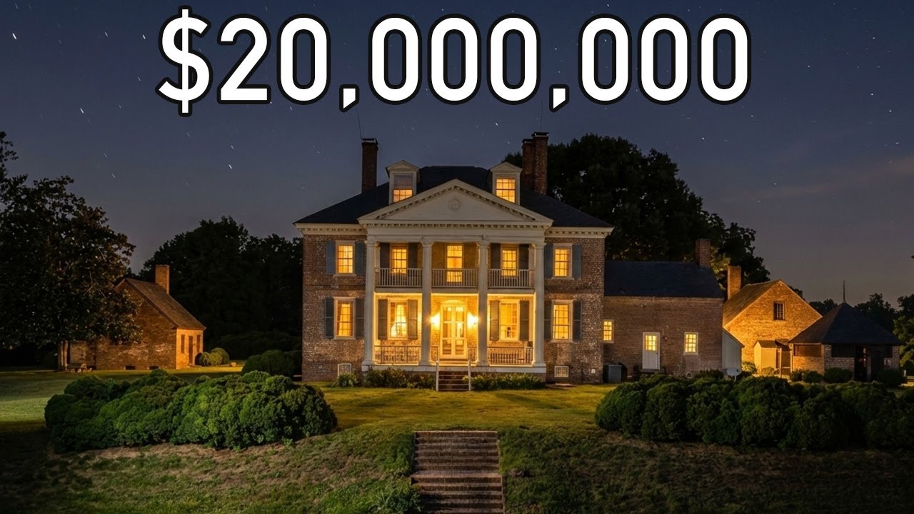 Inside a $20M Estate Older Than America  490 Acres, Mile Long Views, Private Beach