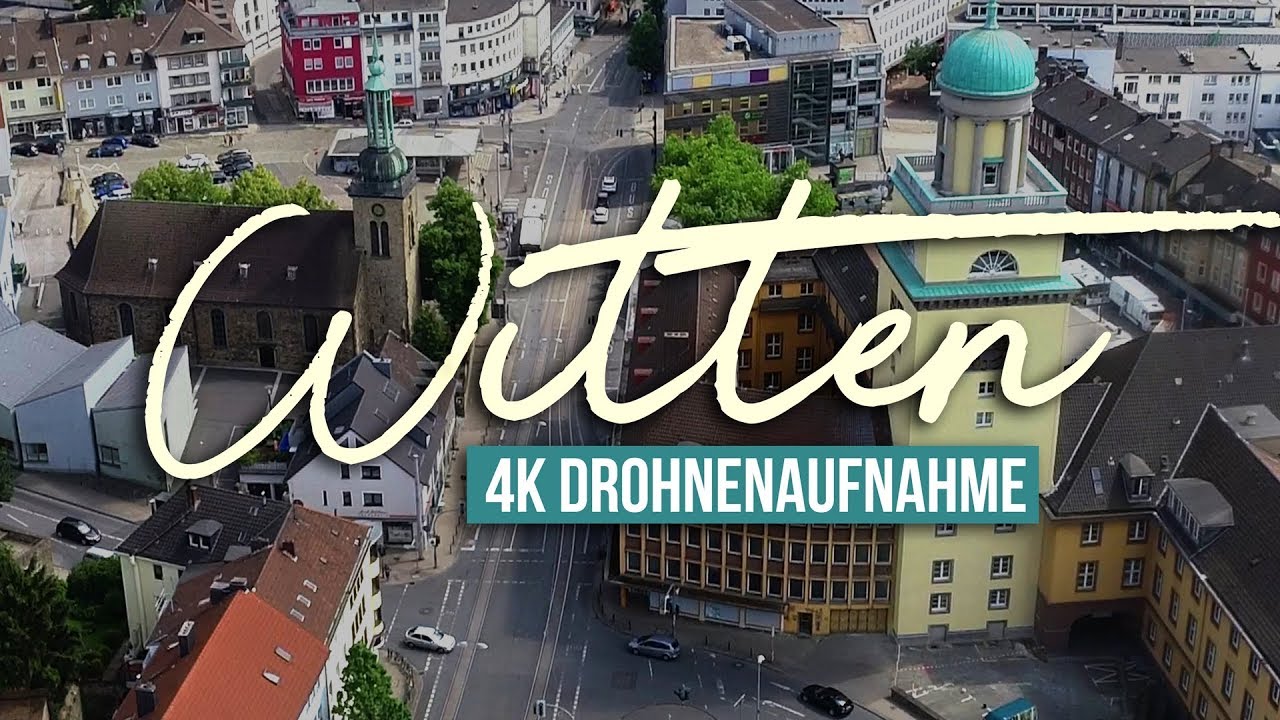 Witten 4K Drohnenaufnahme