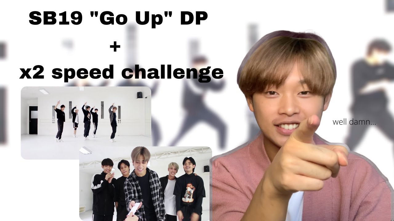DANCER REACTS to SB19 GO UP Dance Practice and X2 speed challenge | Oscar Tuyen