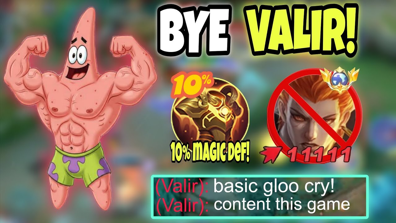 I GOT 14 KILLS PATRICK SKIN BYE VALIR (MVP 11.2) TOPGLOBAL GLOO 