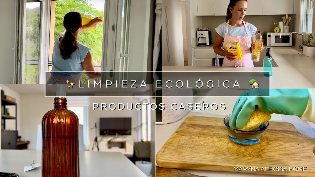 4 Productos de Limpieza Caseros que Cambiarán Tu Vida - ¡ Naturales y Sostenibles !