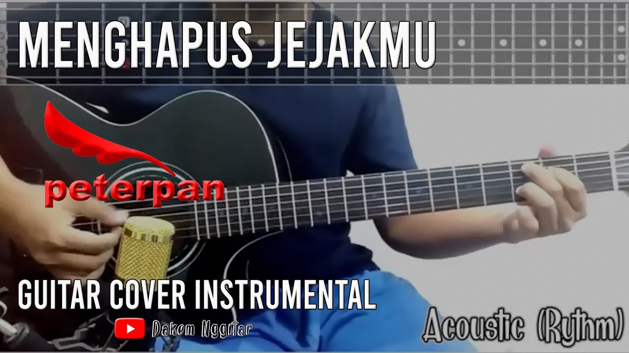 Peterpan - Menghapus Jejakmu (Guitar Cover) Tab Version