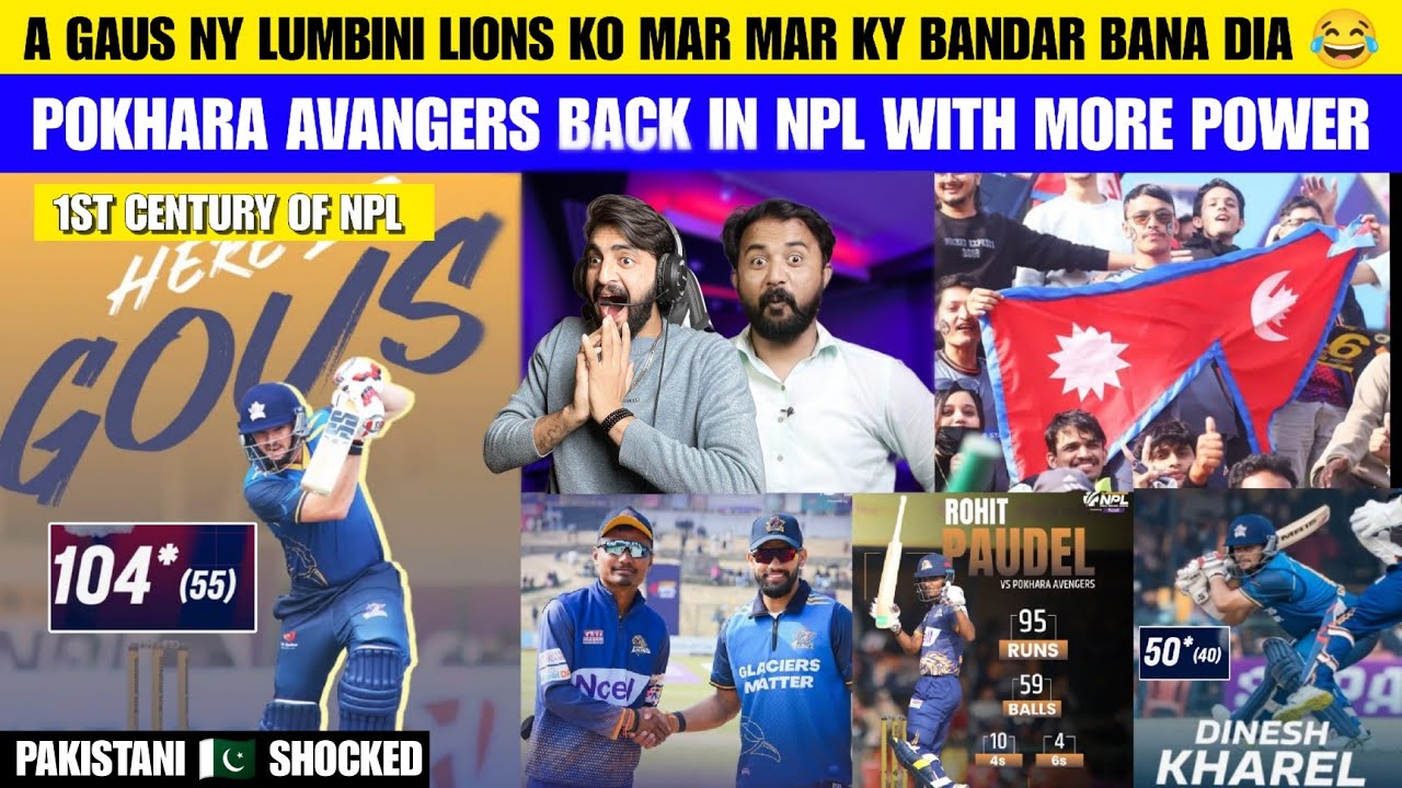 Pokhara Chase 171-0 & Creat history in world wide leagues | Pakistani 🇵🇰 Reaction |