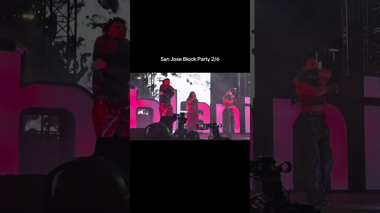 Kehlani performing in San Jose Block Party