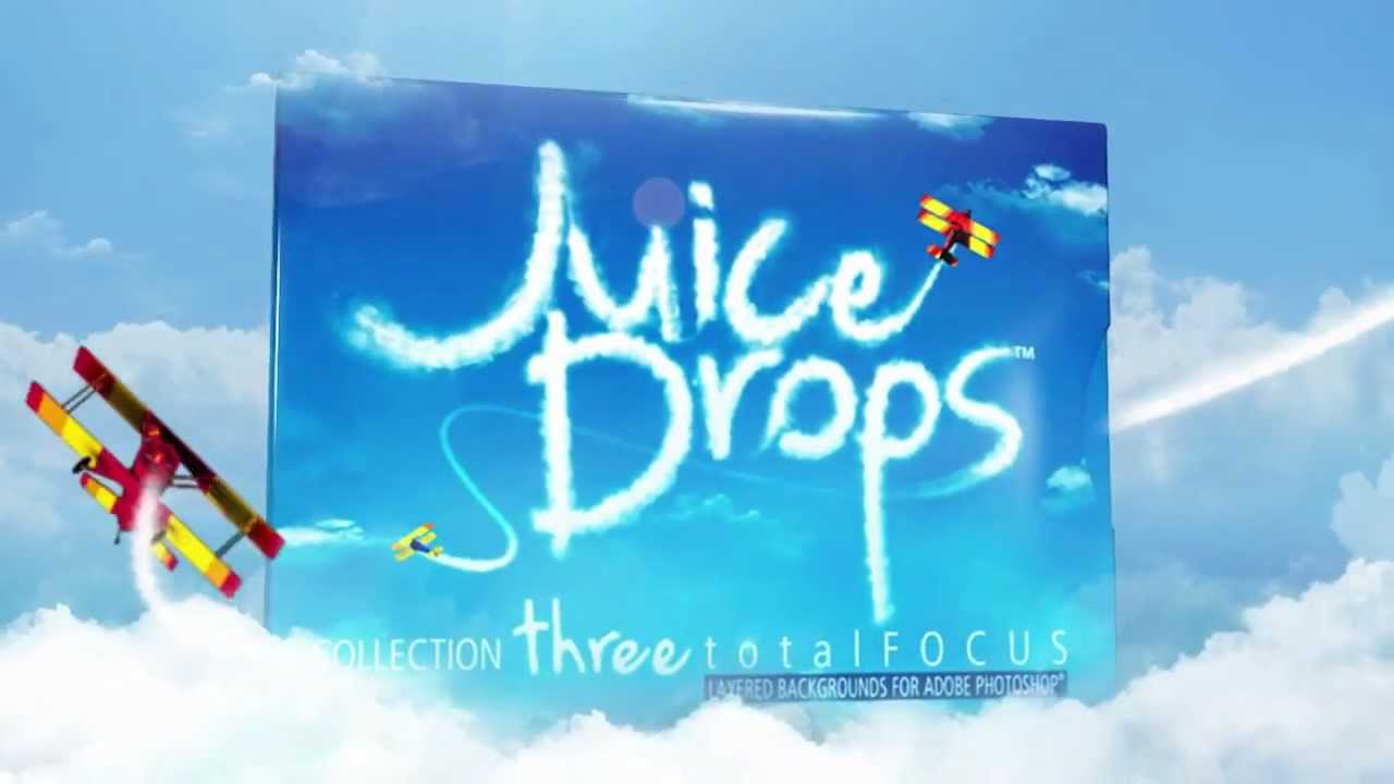 Juice Drops Photoshop Collection 3 [Shine Video]