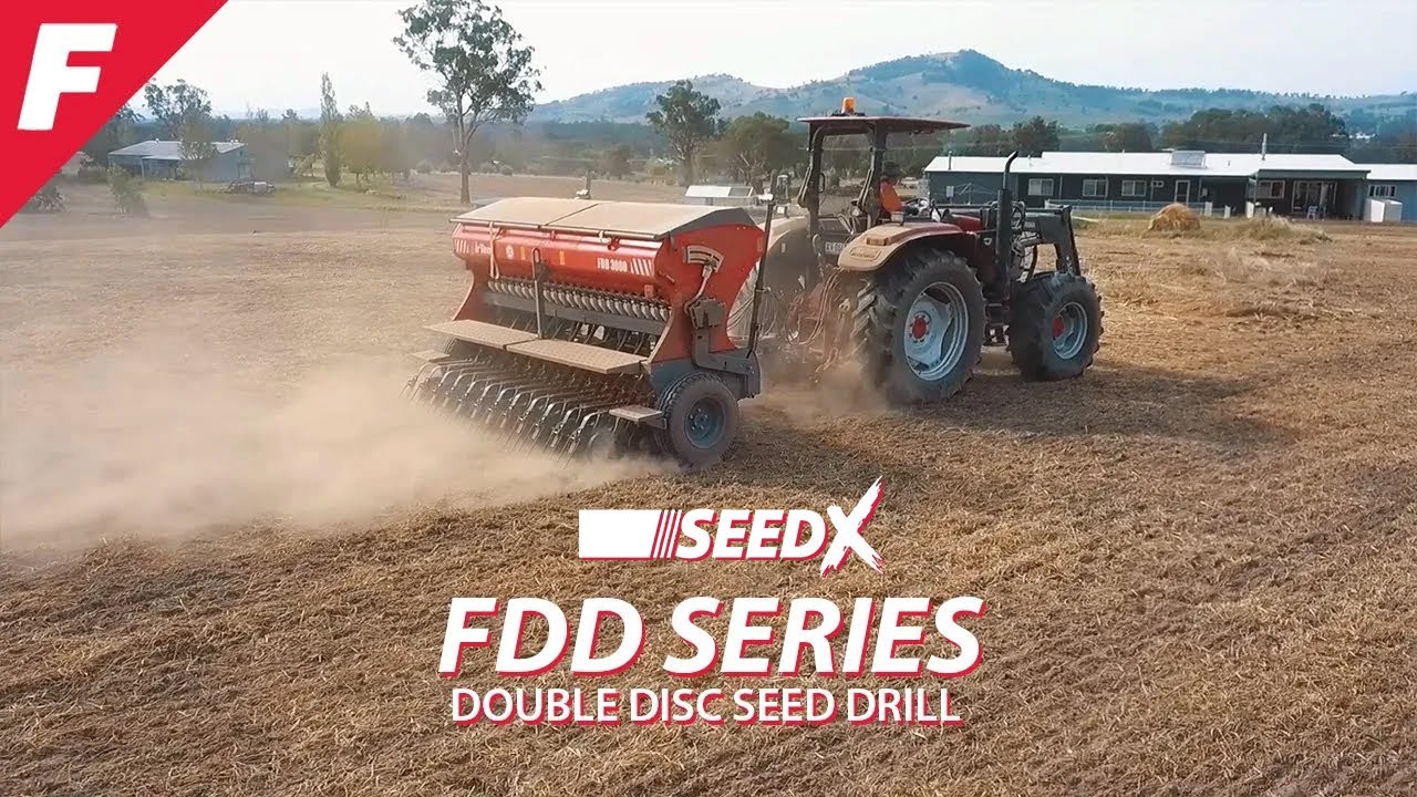 SeedX FDD Series Double Disc Seed Drill