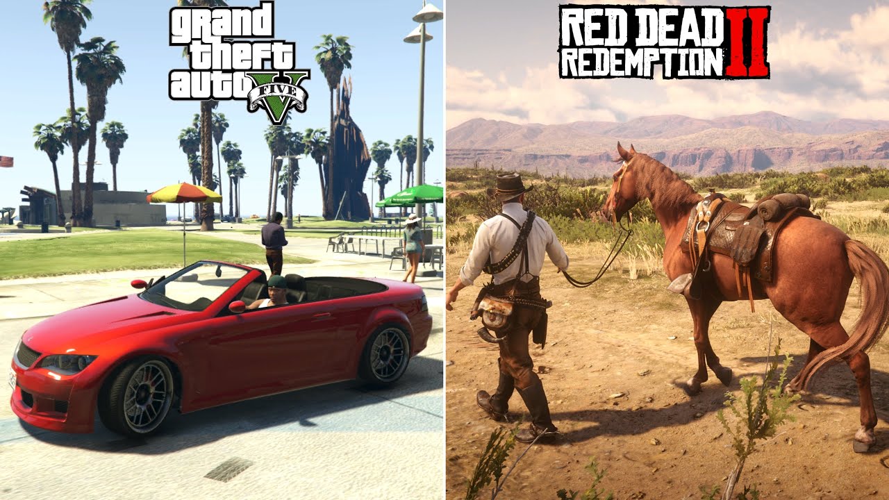 GTA V vs RDR 2 - Which game is truly superior ?