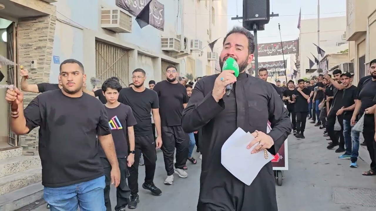 موكب الزنجيل بحسينية بن خميس الرادود سيد أحمد العلوي شهادة النبي محمد ص ٢٨ صفر ١٤٤٧هجرية٢٣ أغسطس٢٠٢٥