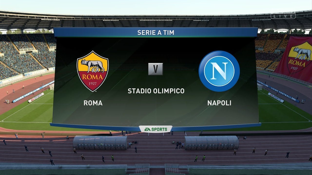 Roma vs Napoli | Serie A | FIFA 19 | Gameplay PC