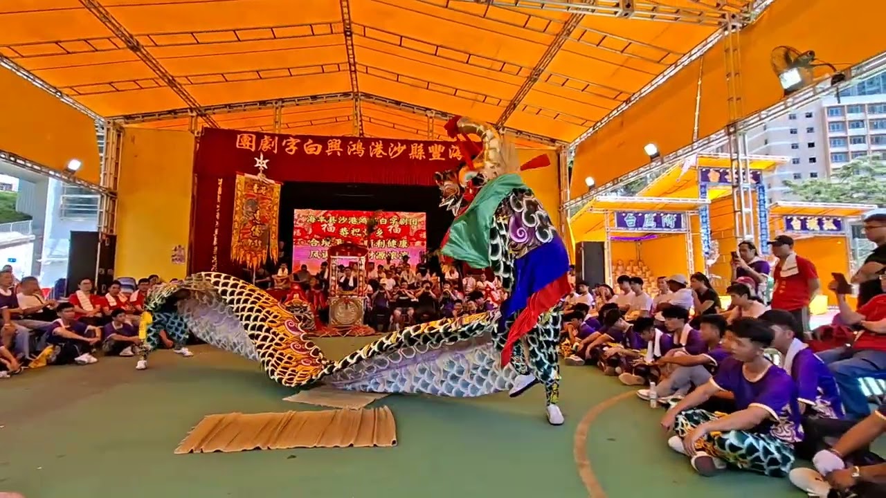 2025年慈雲山盂蘭勝會：惠僑體育會瑞麟排獅