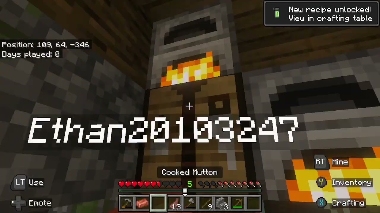 minecraft but with one who watches