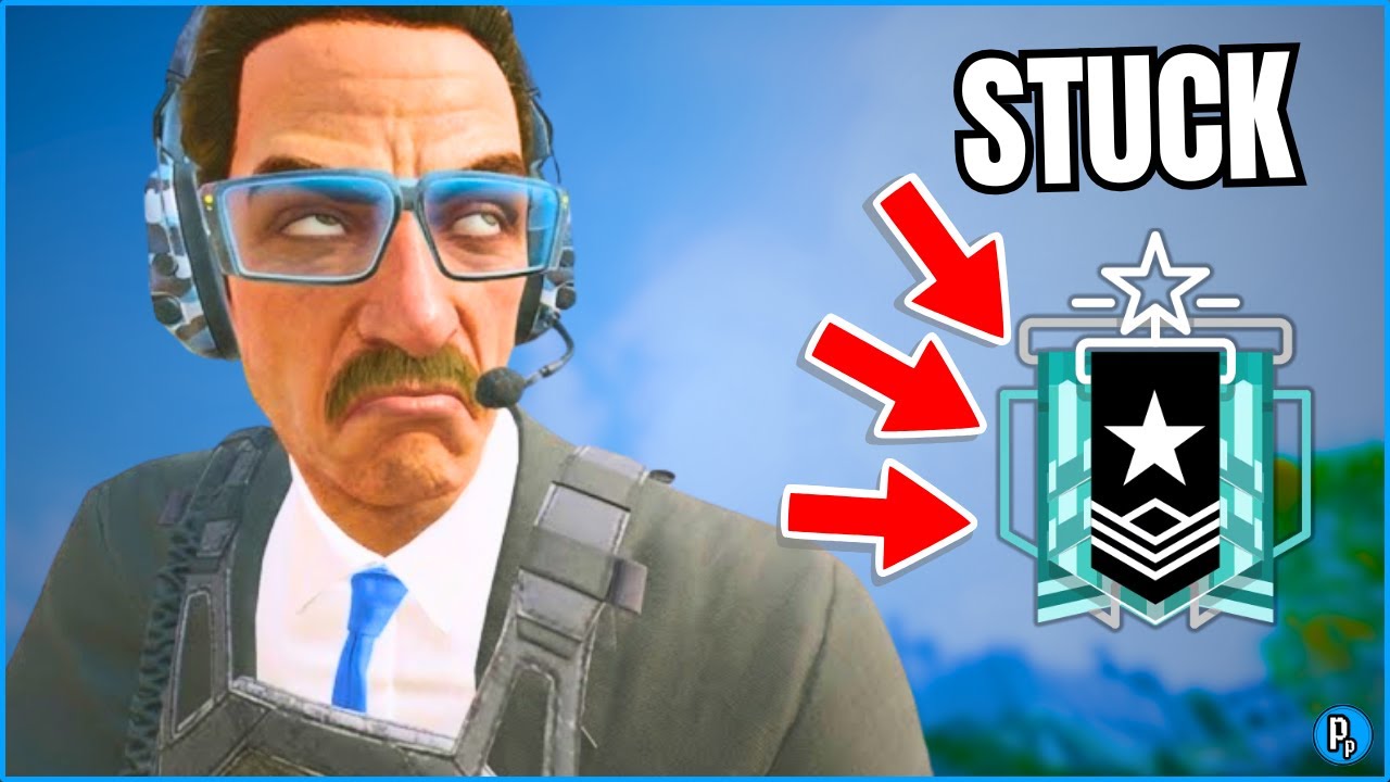 THIS IS THE HARDEST RANK TO GET OUT OF | SOLO R6SIEGE RANKED
